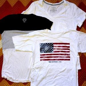 SET OF 3 SMALL TEES!